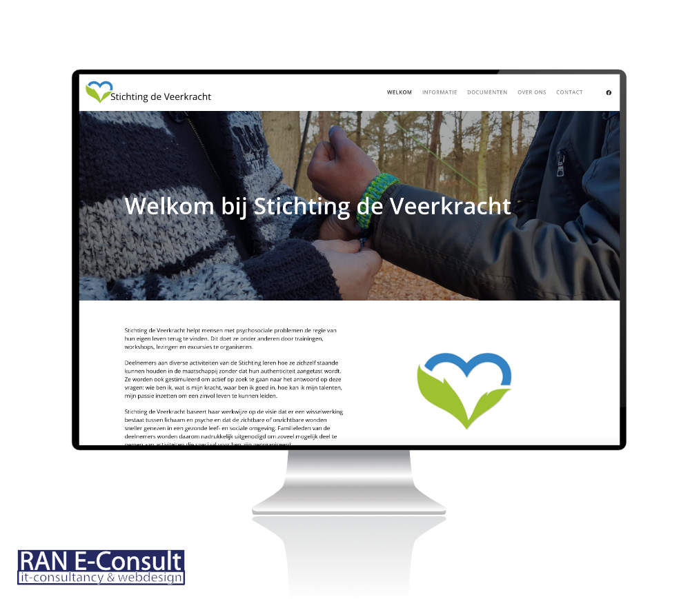 Stichting de Veekracht Assen website door RAN E-Consult